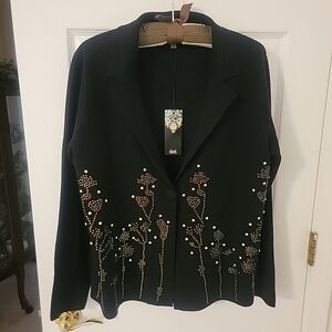 NWT, Slonl Embelished Jacket.